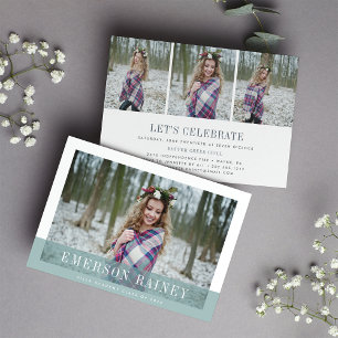 Jade Photo Graduation Announcement & Invitation