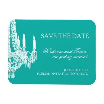 Jade Save The Date Magnets by colourfuldesigns at Zazzle