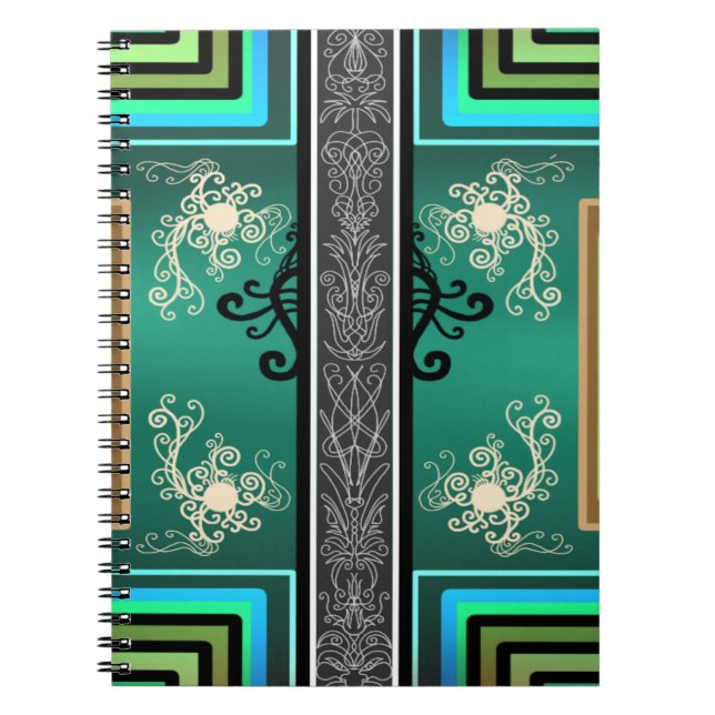 Jade Surf Notebook (Front)