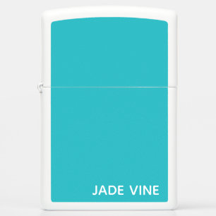 Jade Vine blue color name Zippo Lighter