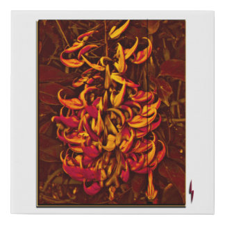 Jade Vine Faux Canvas Print