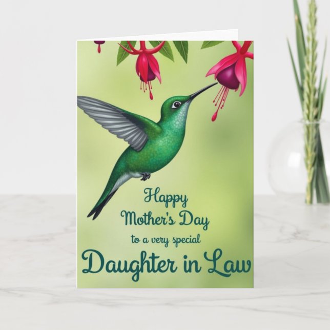 Jade Wings Mothers Day Card (Front)