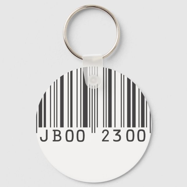 Jaden Barcode Keychain (Front)