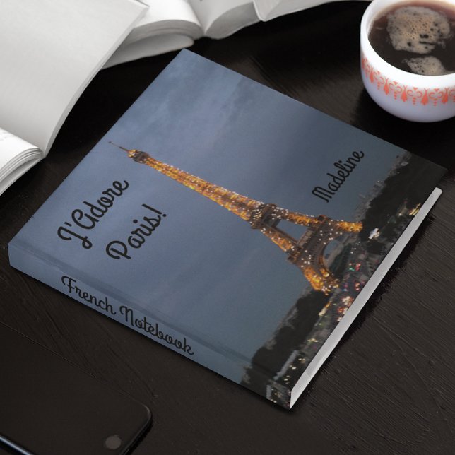 J'Adore Paris Personalized Binder (Creator Uploaded)