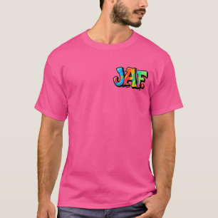 JAF graffiti style - colorful urban art typography T-Shirt