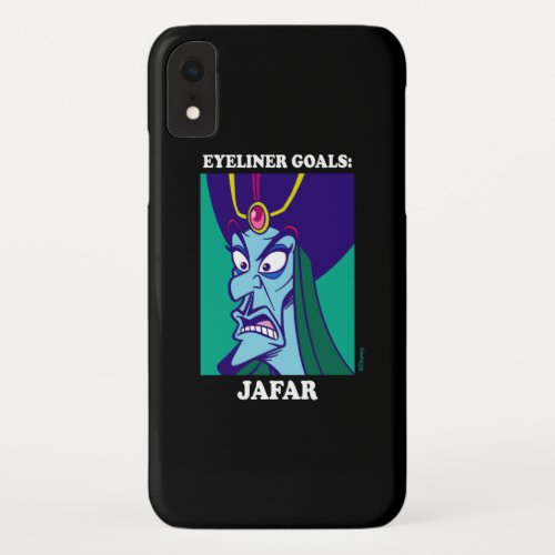 Jafar  Eyeliner Goals iPhone XR Case