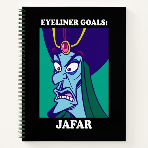 Jafar  Eyeliner Goals Notebook