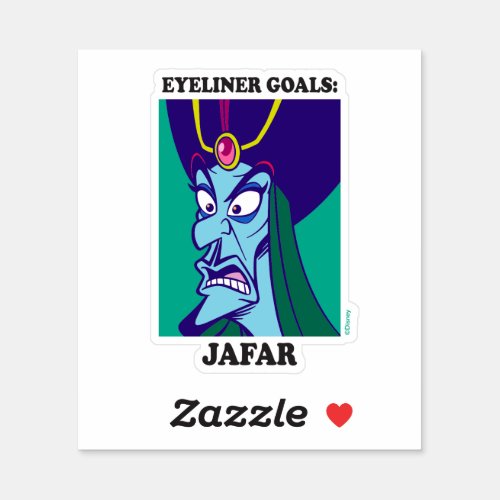 Jafar  Eyeliner Goals Sticker