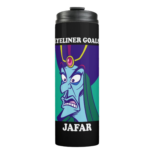 Jafar | Eyeliner Goals Thermal Tumbler (Front)