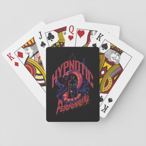 Jafar  Hypnotic Personality Playing Cards
