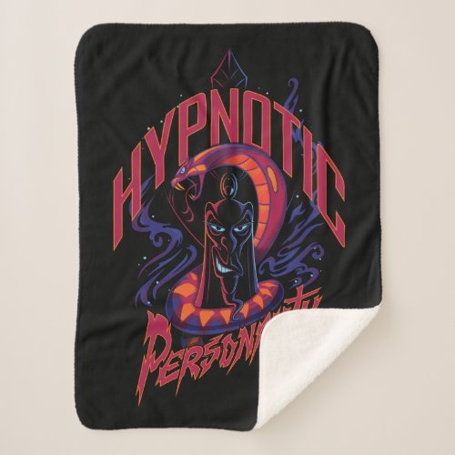 Jafar  Hypnotic Personality Sherpa Blanket