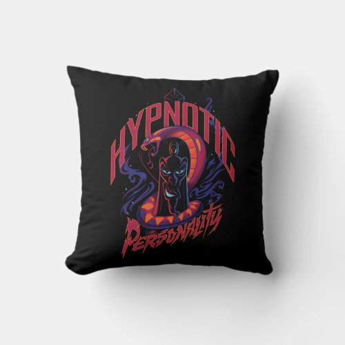 Jafar  Hypnotic Personality Throw Pillow