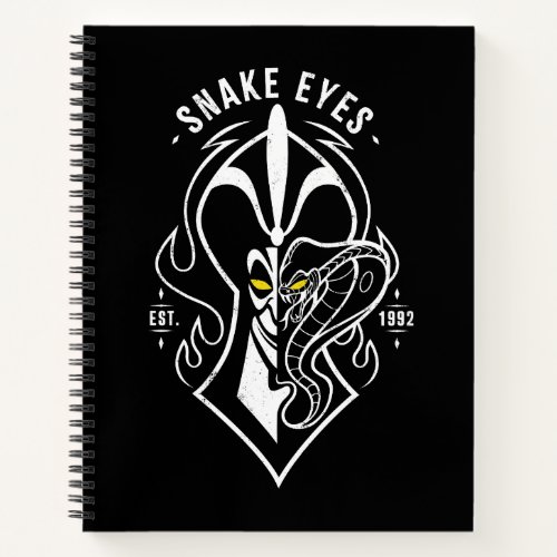 Jafar  Snake Eyes Notebook