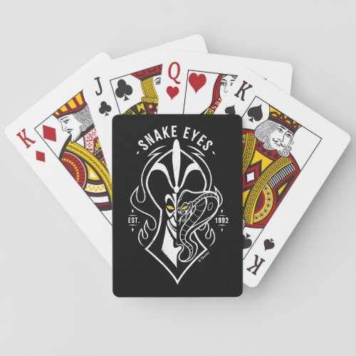 Jafar  Snake Eyes Playing Cards