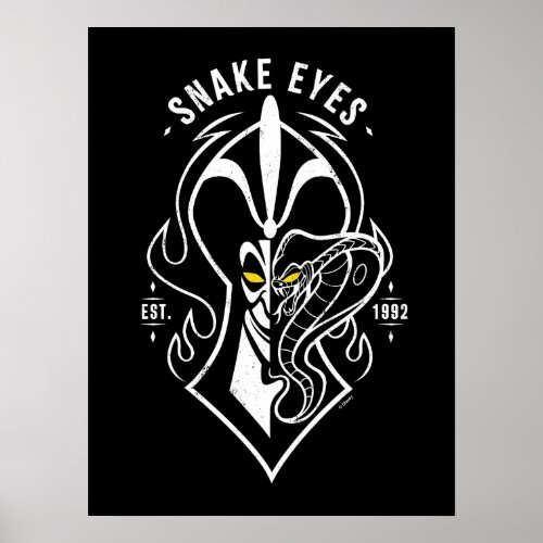 Jafar  Snake Eyes Poster