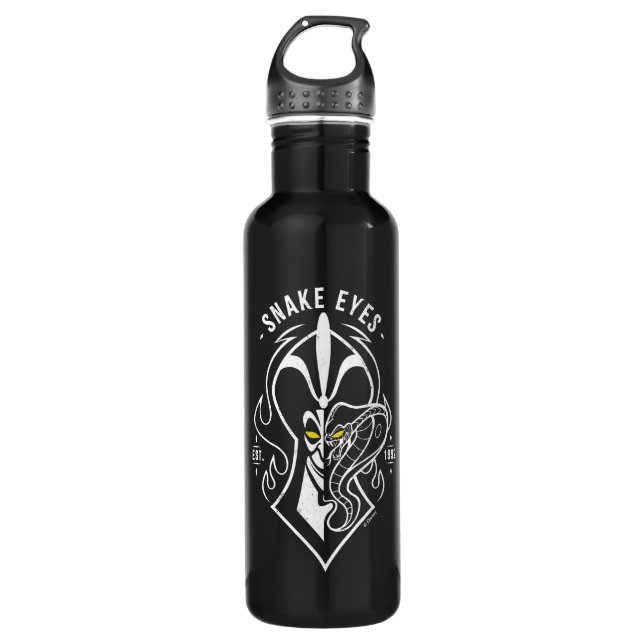 Jafar | Snake Eyes Stainless Steel Water Bottle (Front)