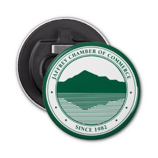 Jaffrey Chamber of Commerce Button Bottle Opener
