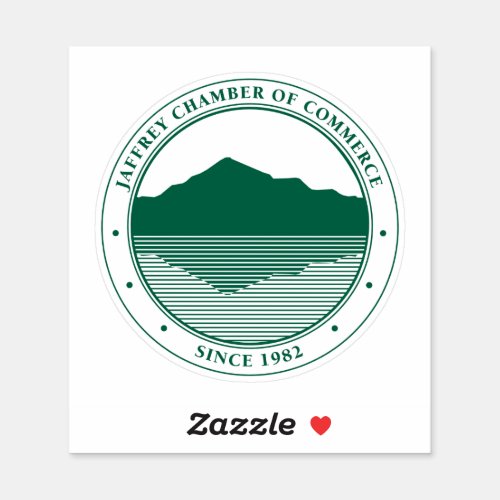 Jaffrey Chamber of Commerce Classic Round Sticker