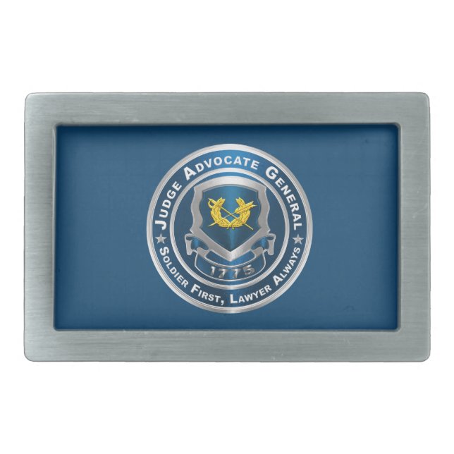 JAG Judge Advocate General  Belt Buckle (Front)