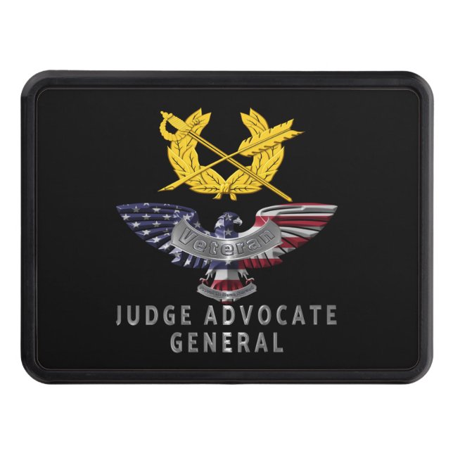 JAG Judge Advocate General Corps Hitch Cover (Front)