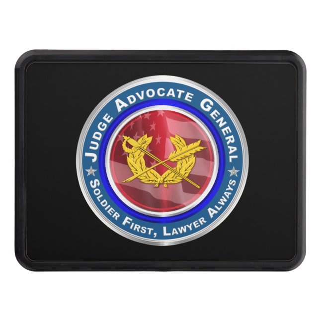 JAG Judge Advocate General Corps Hitch Cover (Front)