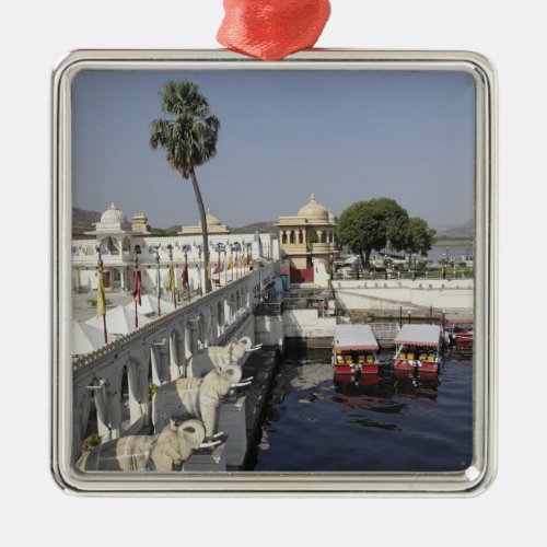 Jag Mindar Palace Lake Pichola Udaipur India Metal Ornament