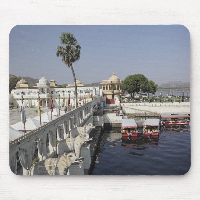 Jag Mindar Palace, Lake Pichola, Udaipur, India. Mouse Pad (Front)