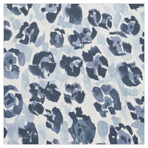 JAG SNAG Indigo Animal Skin Fabric