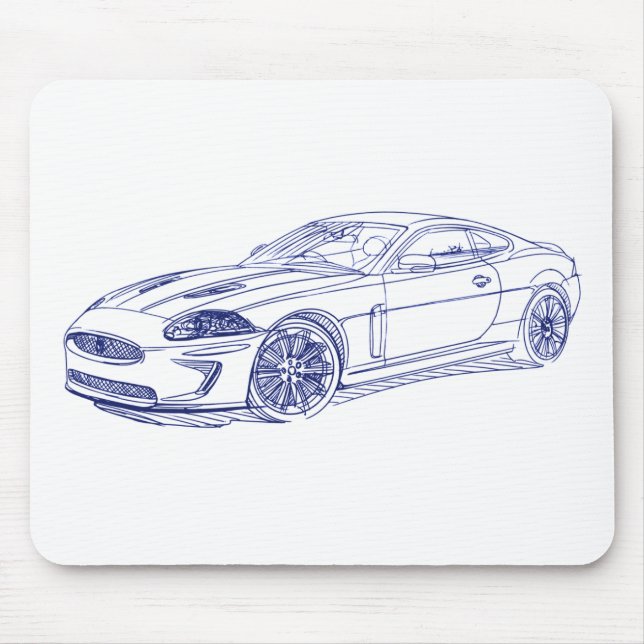 Jag XKR 2011 Mouse Pad (Front)