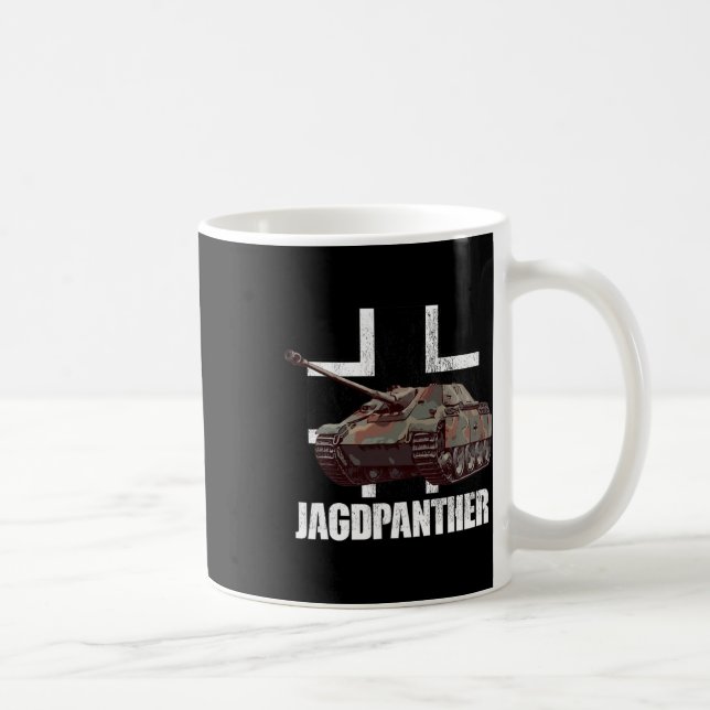 Jagdpanther Hunting Panther German Tank Destroyer  Coffee Mug (Right)