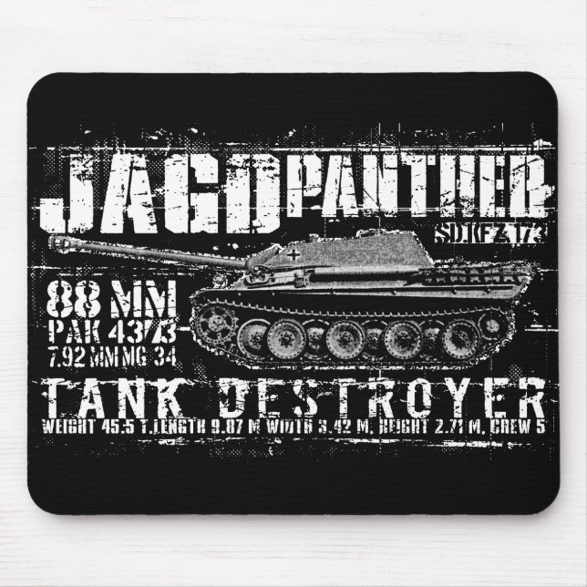 Jagdpanther Mousepad (Front)
