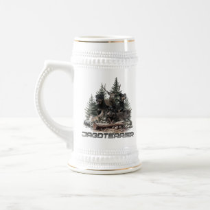 Jagdterrier  beer stein