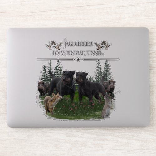 Jagdterrier Bo v Renbrad Kennel HP Laptop Skin C