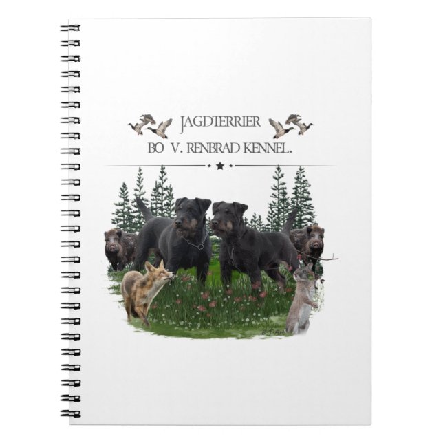 Jagdterrier Bo v. Renbrad Kennel. HP Laptop Skin P Notebook (Front)