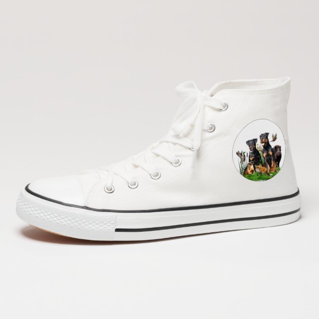 Jagdterrier, brave heart patch (On Shoe Ankle)