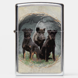 Jagdterrier , brave heart tapestry poster acrylic zippo lighter