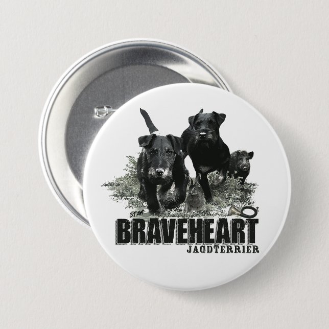 Jagdterrier  button (Front & Back)