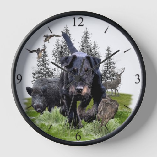 Jagdterrier  clock