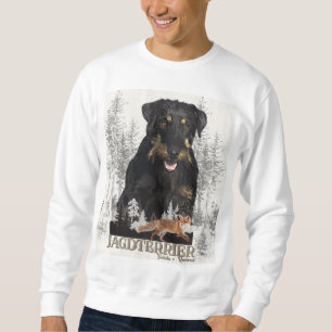 Jagdterrier Dakota v. Renbrad Faux Canvas Print Ac Sweatshirt