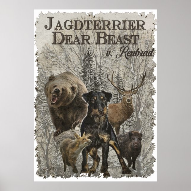 Jagdterrier, Dear Beast v. Renbrad Paperweight Pho Poster (Front)