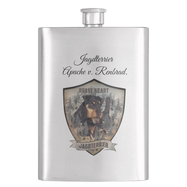 Jagdterrier Flask (Front)