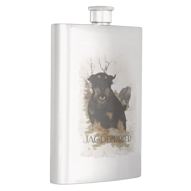 Jagdterrier  flask (Right)