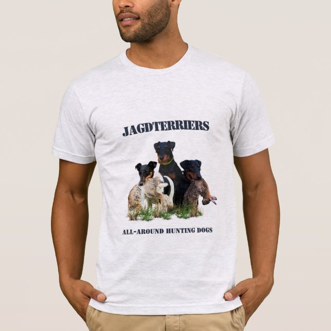 Jagdterrier  Flask T-Shirt (Front)