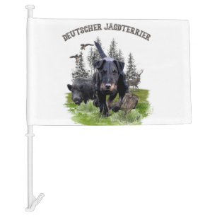 Jagdterrier  garden flag