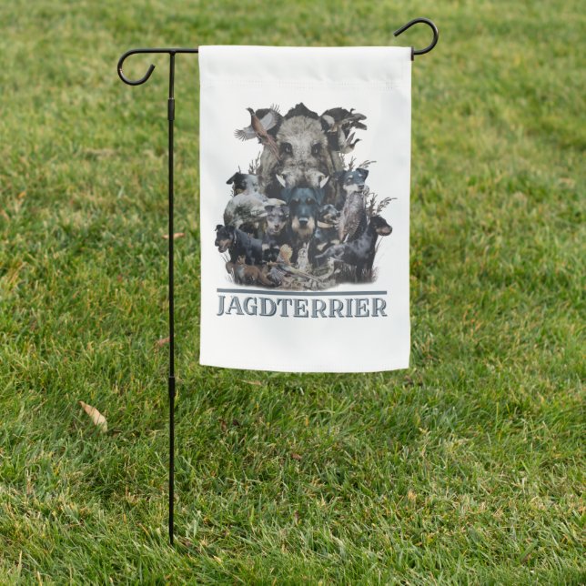 Jagdterrier  garden flag (In SItu)