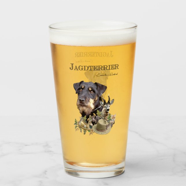 Jagdterrier  glass (Front Filled)