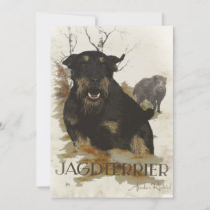 Jagdterrier  invitation