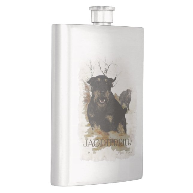 Jagdterrier T-Shirt Coffee Mug Ceramic Ornament Be Flask (Right)