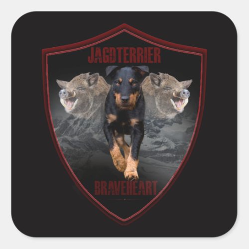 Jagdterrier Tapestry Poster Acrylic Print Keychain Square Sticker