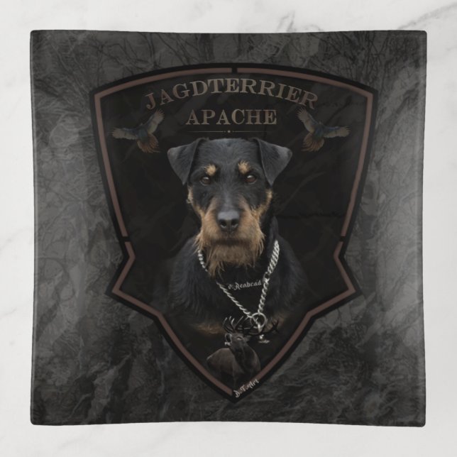 Jagdterrier  Trinket Tray (Front)